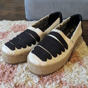 Never worn, Toms espadrilles